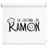 Estor Enrollable Cocina con Nombre Chef Ramón | Estores Iroa