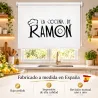 Estor Enrollable Cocina con Nombre Chef Ramón | Estores Iroa