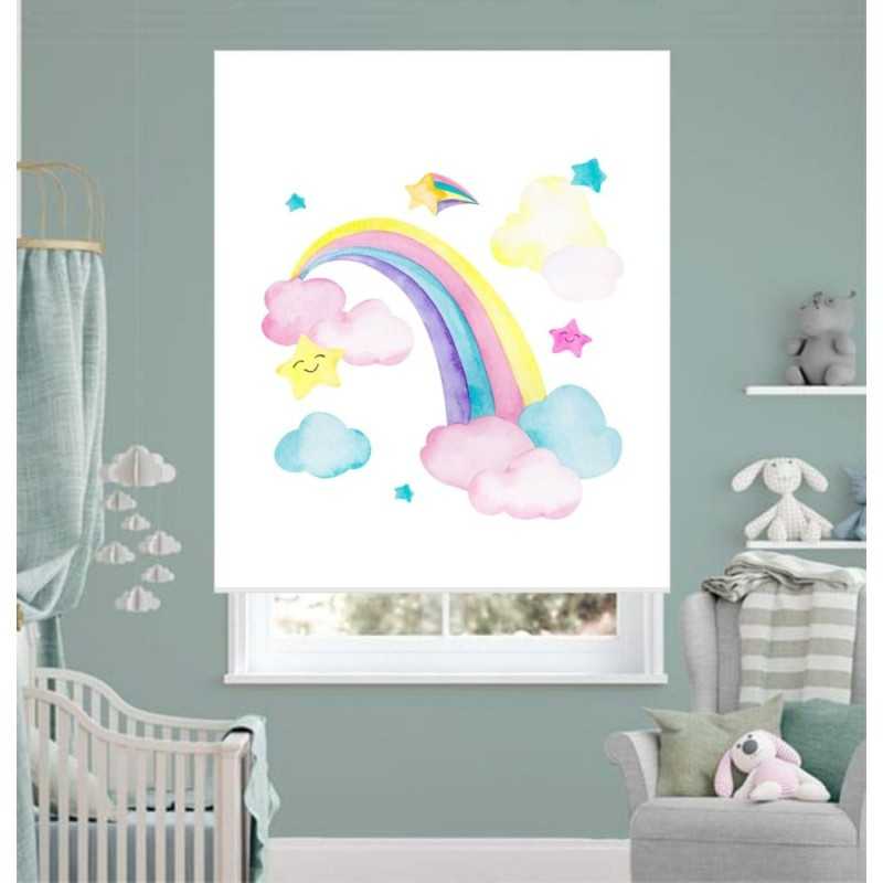 Estores Infantiles Arcoiris 002