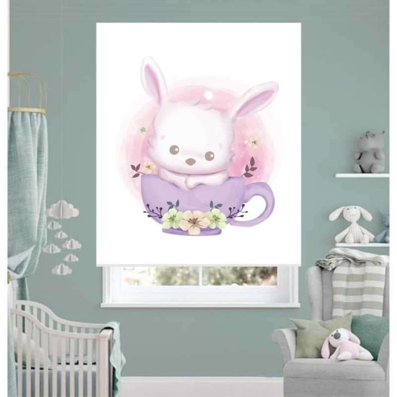 Estores Infantiles Animales Rabbit Baby