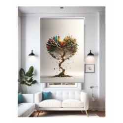 Estores Decorativo Arbol IA 052