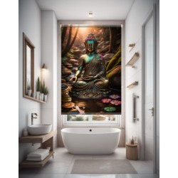 Estores Para Baño IA Zen Buda 043