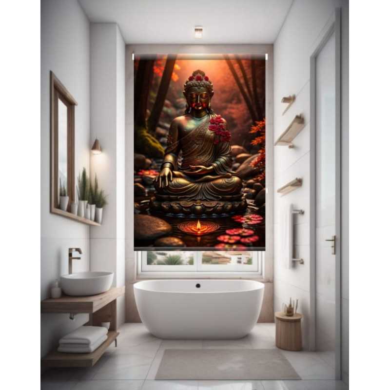Estores Para Baño IA Zen Buda 031