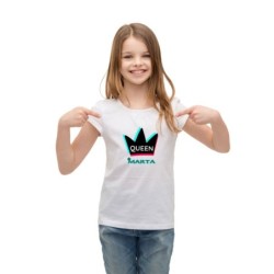 Camiseta Niñas Personalizadas Tik Tok- Camisetas Personalizadas para Niña- Camiseta Infantil Personalizada