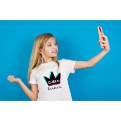  Camiseta Niñas Personalizadas Tik Tok- Camisetas Personalizadas para Niña- Camiseta Infantil Personalizada