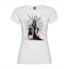 Camiseta personalizada Mujer Miercoles y Morticia Addams- Camiseta Friki Dia de la Madre- Camiseta Familia Addams