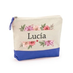  Neceser Personalizado Chica Floral 01- Neceser personalizado Mujer- Regalos Personalizados para mujer