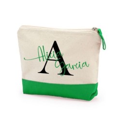  Neceser personalizado Inicial 001- Neceser personalizado mujer- Neceser personalizado nombre. Regalos personalizados originales