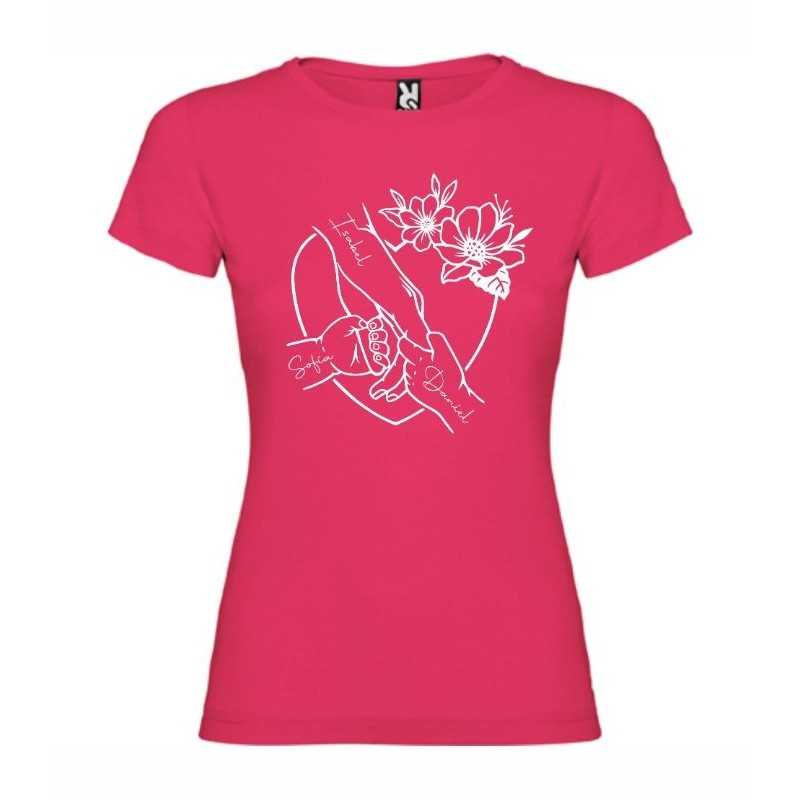 Camiseta personalizada Dia de la Madre Corazon 1002 Camiseta personalizada Dia de la Madre Corazon 1002