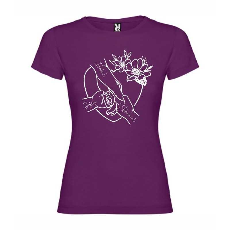 Camiseta personalizada Dia de la Madre Corazon 1002 Camiseta personalizada Dia de la Madre Corazon 1002