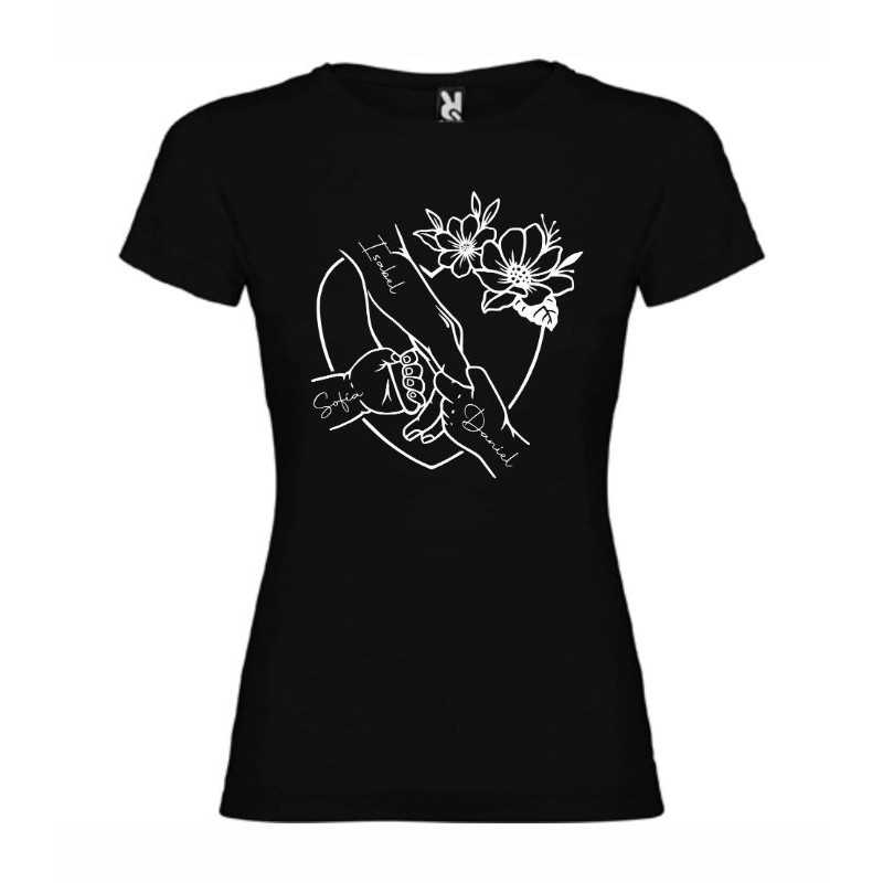 Camiseta personalizada Dia de la Madre Corazon 1002 Camiseta personalizada Dia de la Madre Corazon 1002