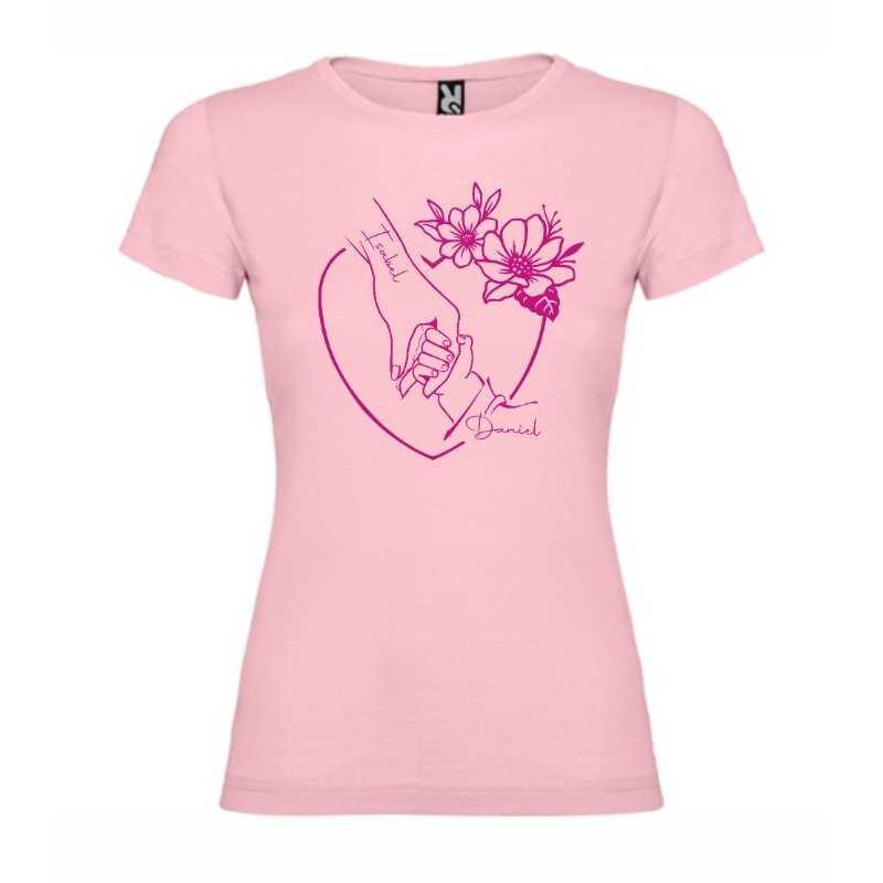 Camiseta personalizada Dia de la Madre Corazon 1001 Camiseta personalizada Dia de la Madre Corazon 1001