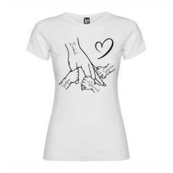 Camiseta personalizada Dia de la Madre Mano 1003