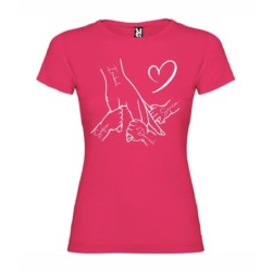 Camiseta personalizada Dia de la Madre Mano 1003