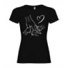  Camiseta personalizada Dia de la Madre Mano 1003