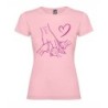 Camiseta personalizada Dia de la Madre Mano 1003