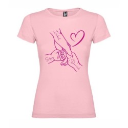  Camisa personalizada Dia de la Madre Mano 1002