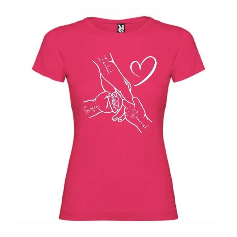 Camisa personalizada Dia de la Madre Mano 1002 Camisa personalizada Dia de la Madre Mano 1002