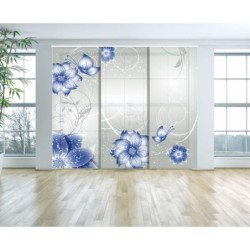Panel Japones Solo Tela Floral 002