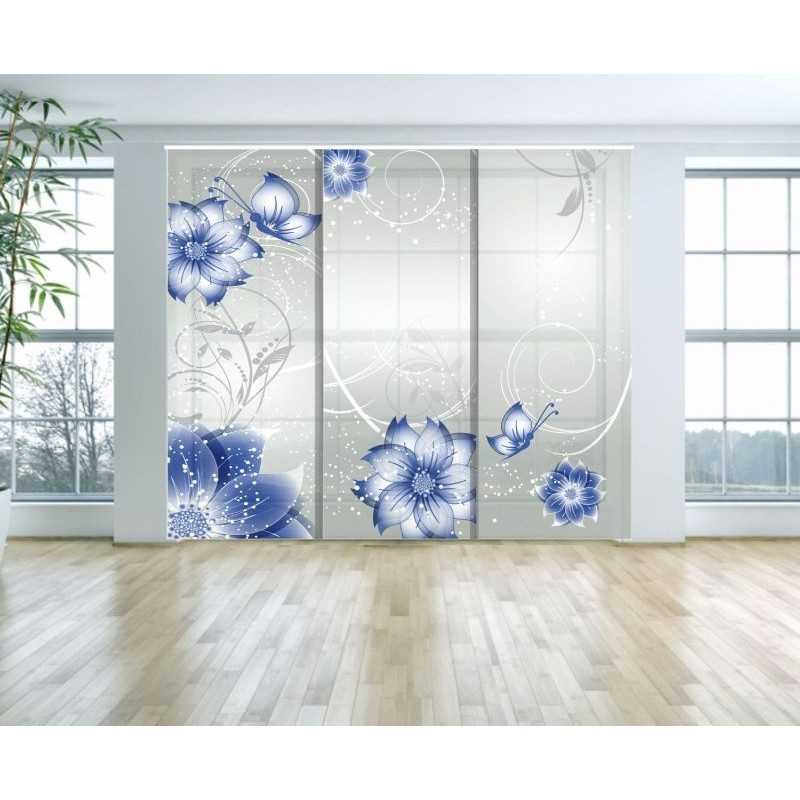 Panel Japones Solo Tela Floral 002 Panel Japones Solo Tela Floral 002