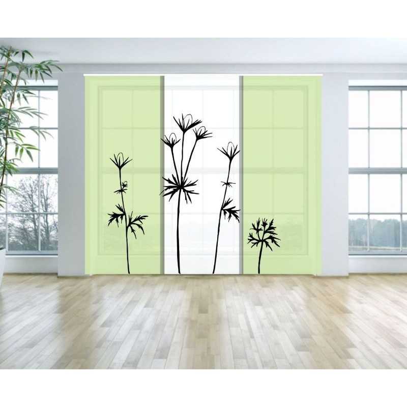 Panel Japones Solo Tela Decorativo 021