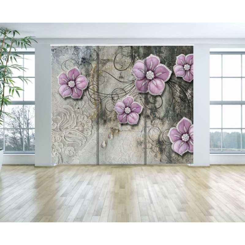 Panel Japones Solo Tela Floral 029 Panel Japones Solo Tela Floral 029