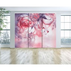 Panel Japones Solo Tela Floral 031