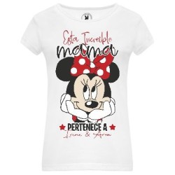  Personalizar Camisetas Para Mamá Minnie Personalizado Regalo Para Mama Camiseta personalizada Dia de la Madre 2024