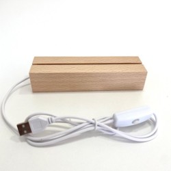  Lampara personalizada Mama 01. Lampara Led Metraquilato para personalizar. Dia de la madre regalos originales.