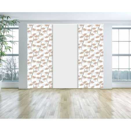 Panel Japones Solo Tela Floral 103