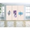 Panel Japones Solo Tela Floral 207