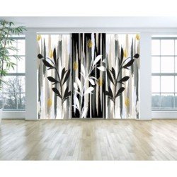 Panel Japones Solo Tela Floral 105