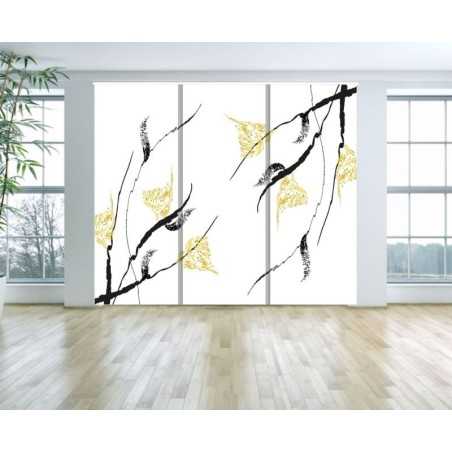 Panel Japones Solo Tela Floral 104