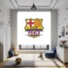  Estores Infantiles o Juveniles Personalizados Futbol Barcelona- Estor enrollable juvenil futbol- Estor Infantil Futbol