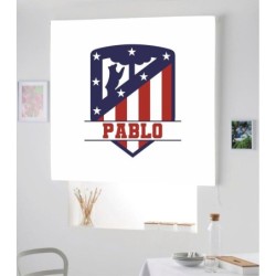 Estores Personalizados Futbol Atletico M