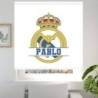  Estores Personalizados Futbol Madrid- Estores Infantiles Futbol- Estores Juveniles Futbol
