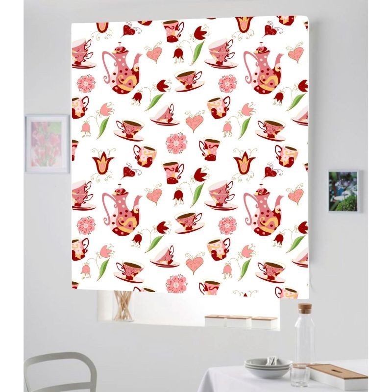 Estores Cocina Estampado Tea 302 Estores Cocina Estampado Tea 302