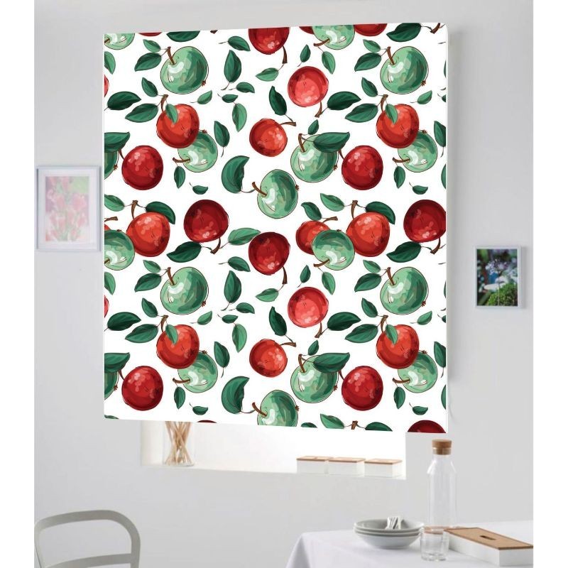 Estores Cocina Estampado Manzanas 010 Estores Cocina Estampado Manzanas 010