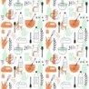  Estores Cocina Estampado Cubiertos 112