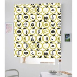 Estores Cocina Estampado Manzanas 005