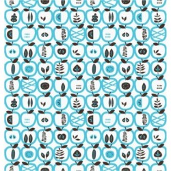  Estores Cocina Estampado Manzanas 005