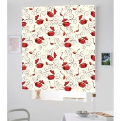 Estores Cocina Estampado Cubiertos 111