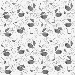  Estores Cocina Estampado Cubiertos 111