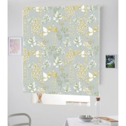 Estores Estampado Floral Gold 001