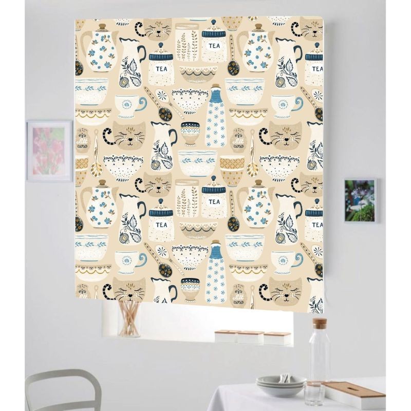 Estores Cocina Estampado Gato Estores Cocina Estampado Gato
