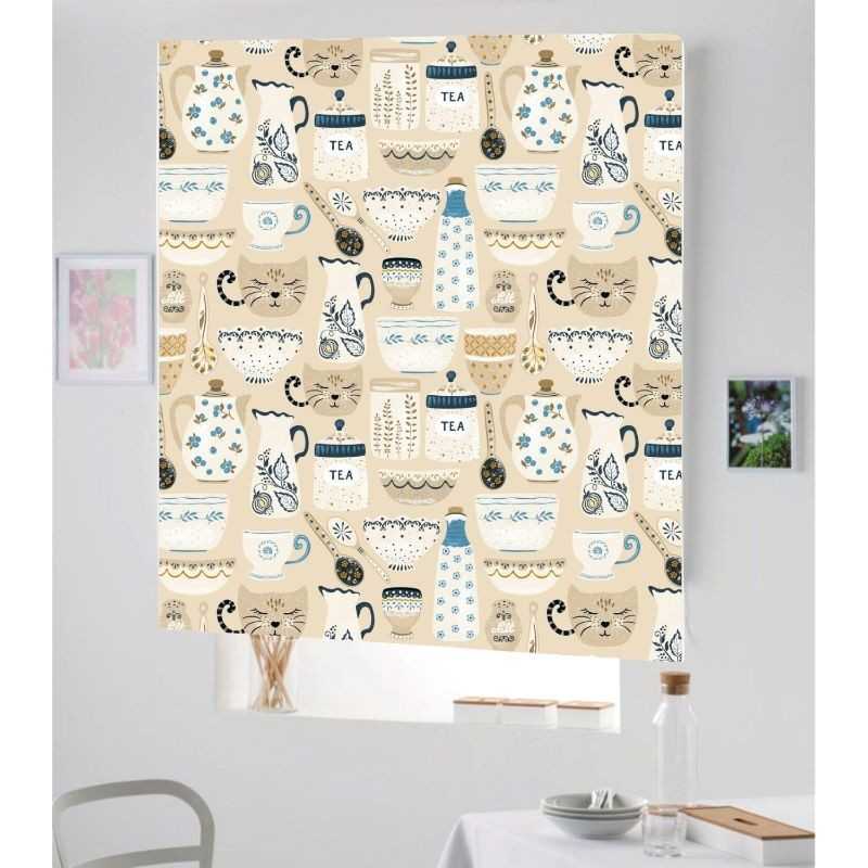 Estores Cocina Estampado Gato Estores Cocina Estampado Gato