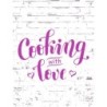  Estores Cocina Frase Cooking With Love 113