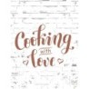  Estores Cocina Frase Cooking With Love 113