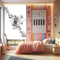 Estor enrollable habitacion juvenil chicas