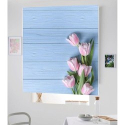 Estores Para Baño Tulipanes 204